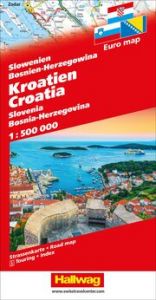 Hallwag Strassenkarte Kroatien 1:500.000  9783828309487