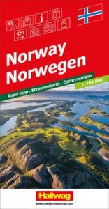 Hallwag Strassenkarte Norwegen 1:750.000  9783828310797