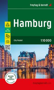 Hamburg, Stadtplan 1:10.000, freytag & berndt freytag & berndt 9783707922684