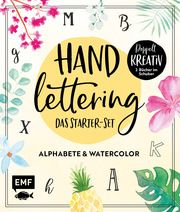 Handlettering - Das Starter-Set: Alphabete und Watercolor  9783745906806