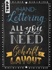 Handlettering All you need. Schrift & Layout Blum, Ludmila 9783772447983