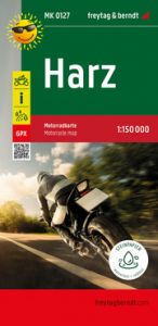 Harz, Motorradkarte 1:150.000, MK 0127 freytag & berndt 9783707919851