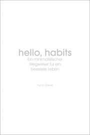 Hello, habits Sasaki, Fumio 9783959725071