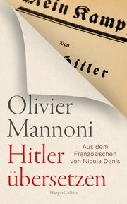 Hitler übersetzen Mannoni, Olivier 9783365008157