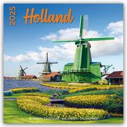 Holland - Niederlande 2025 - 16-Monatskalender  9783803530301