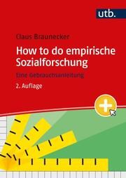 How to do empirische Sozialforschung Braunecker, Claus (Dr.) 9783825261603