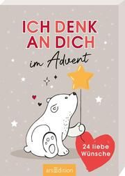 Ich denk an dich im Advent  9783845857473