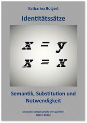 Identitätssätze Bolgert, Katharina 9783868881868