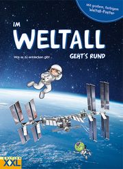 Im Weltall geht's rund - mit großem, farbigem Weltall-Poster  9783897366411