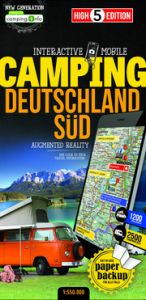 Interactive Mobile CAMPINGMAP Deutschland Süd High 5 Edition AG 9783906908861