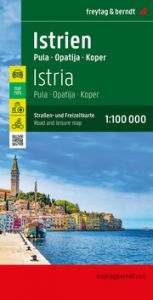 Istrien, Straßen- und Freizeitkarte 1:100.000, freytag & berndt freytag & berndt 9783707923230