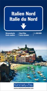 Italien Nord Strassenkarte 1:650 000 Hallwag Kümmerly+Frey AG 9783259011140