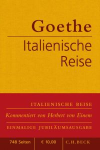 Italienische Reise Goethe, Johann Wolfgang von 9783406611391