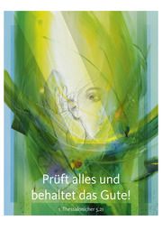 Jahreslosung Münch 2025, Kunstdruck A4 Münch, Eberhard 4251693903758