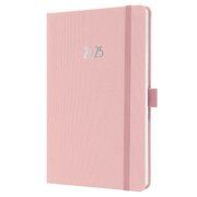 Jolie Beauty Wochenkalender soft pink A5 2025  4004360784484