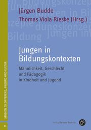 Jungen in Bildungskontexten Jürgen Budde/Thomas Viola Rieske 9783847425342