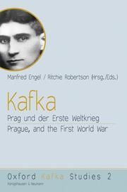 Kafka Manfred Engel/Ritchie Robertson 9783826048494