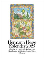 Kalender 2025 Hesse, Hermann 9783518431849