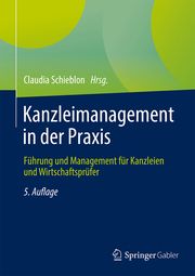 Kanzleimanagement in der Praxis Claudia Schieblon 9783658429270