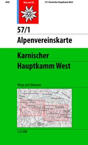 Karnischer Hauptkamm, West Österreichischer Alpenverein 9783948256005