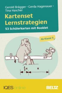 Kartenset Lernstrategien Brägger, Gerold/Hagenauer, Gerda/Hascher, Tina 9783407257789