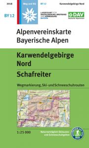 Karwendelgebirge Nord, Schafreiter Landesamt für Digitalisierung Breitband und Vermessung 9783937530819