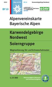 Karwendelgebirge Nordwest, Soierngruppe Deutscher Alpenverein e V/Landesamt für Digitalisierung Breitband und  9783948256289