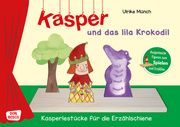 Kasper und das lila Krokodil. Erzählschienen-Figurenset Münch, Ulrike 4260179516887