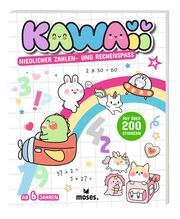 KAWAII Supersüßer Rätsel- und Malspaß  9783964553263