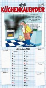 Küchenkalender 2021 Stein, Uli 9783830378570