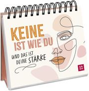 Keine ist wie du und das ist deine Stärke - Aufstellbuch Groh Verlag 9783848502752