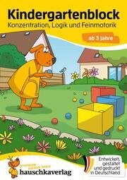 Kindergartenblock ab 3 Jahre - Konzentration, Logik, Feinmotorik Maier, Ulrike 9783881006071