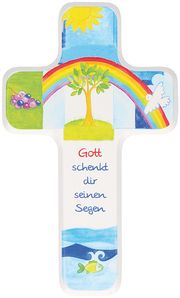 Kinderholzkreuz - Gott schenkt dir seinen Segen  4036526718170