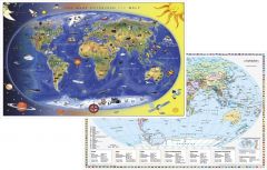 Kinderweltkarte/Staaten der Erde  9783938842287