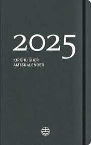 Kirchlicher Amtskalender - grau 2025  9783374076017