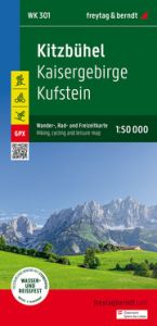 Kitzbühel, Wander-, Rad- und Freizeitkarte 1:50.000, WK 301  9783707922073