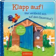 Klapp auf! Wer versteckt sich auf dem Bauernhof? Bruns, Elena 9783845855844