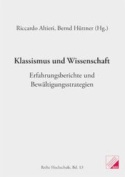 Klassismus und Wissenschaft Altieri, Riccardo/Cattani, Rosa/Fink, Dagmar u a 9783939864295