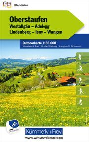 Kümmerly+Frey Outdoorkarte Deutschland 55 Oberstaufen 1:35.000  9783259025994