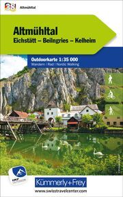 Kümmerly+Frey Outdoorkarte Deutschland 38 Altmühltal 1:35.000  9783259026007