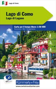 Kümmerly+Frey Outdoorkarte Lago di Como 1:50.000  9783259007518