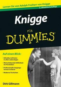 Knigge für Dummies Gillmann, Dirk 9783527710935