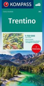 KOMPASS Autokarte Trentino 1:150.000  9783991219491