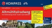 KOMPASS Fahrradführer Altmühltal-Radweg von Rothenburg ob der Tauber nach Kelheim Hornberg, Karin 9783850264082