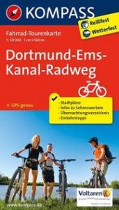KOMPASS Fahrrad-Tourenkarte Dortmund-Ems-Kanal-Radweg 1:50.000  9783850269759