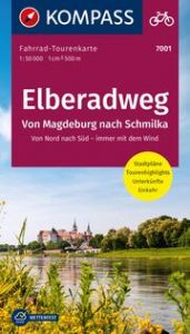 KOMPASS Fahrrad-Tourenkarte Elberadweg - von Magdeburg nach Schmilka 1:50.000  9783991218388