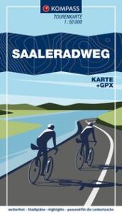 KOMPASS Fahrrad-Tourenkarte Saaleradweg - Von Münchberg nach Schönebeck (Elbe) 1:50.000  9783991541868