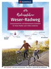 KOMPASS RadReiseFührer Weserradweg Enke, Ralf 9783990447628