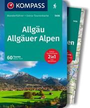 KOMPASS Wanderführer Allgäu, Allgäuer Alpen, 60 Touren mit Extra-Tourenkarte Theil, Walter 9783991217435