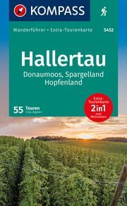 KOMPASS Wanderführer Hallertau, Donaumoos, Spargelland, Hopfenland, 55 Touren mit Extra-Tourenkarte  9783991541349